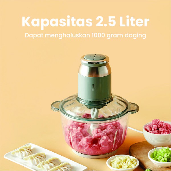 Emily Food Chopper 2,5L (EFC-14302)