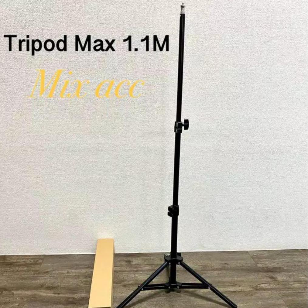 Mixio Ring Light Rgb Rainbow Mixio 26Cm + Tripod Mini Besi Tripod Stand 1.1M 1.6M 2.M