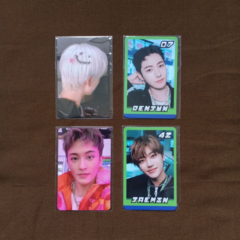 TRADING CARD POP UP STAR GLITCH MODE JISUNG KUMON JAEMIN MARK SELCA RENJUN NCT DREAM