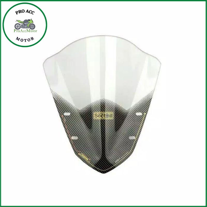 visor windshield ALL NEW yamaha AEROX CONNECTED 2021 Murah