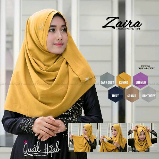 Jilbab Zaira by Quail Hijab