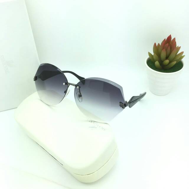 Sunglasses Kacamata Wanita, Kaca mata Anti UV Swarosky 26066, Kacamata Bor, Kaca mata Fashion