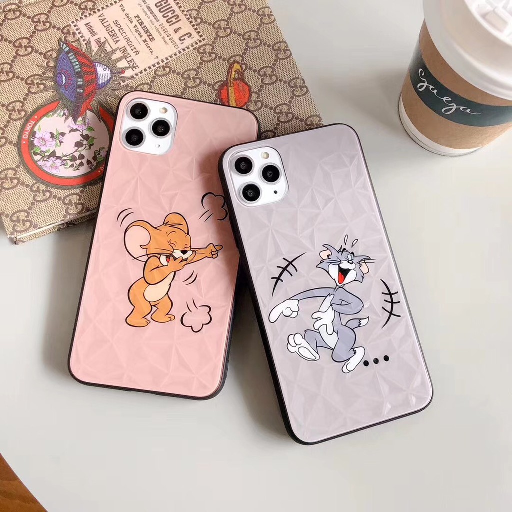 Casing Soft Case Motif Kartun Tom Jerry V9s1 V15 V11 V11i Y17 Y7s