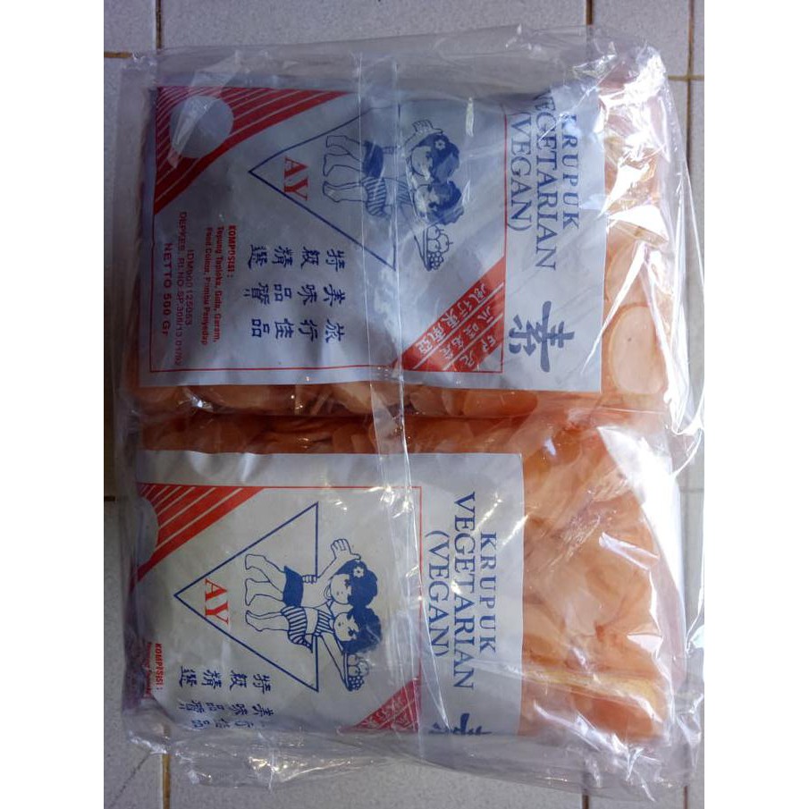 

Populer] Kerupuk Udang Ala Vegetarian Merk Ay Kemasan 500 Gram