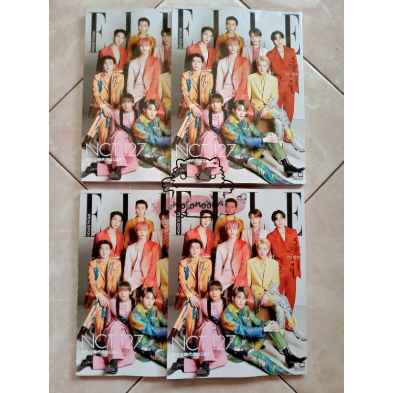 [PLNSN] NCT 127 SPECIAL EDITION ELLE JAPAN MAGAZINE