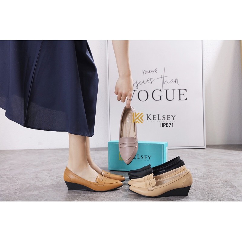 (GRATIS ALAS KAKI) RESTOCK!!  NICOLE SEPATU HEELS KELSEY HP871  SEPATU KERJA WANITA SEPATU KULIT