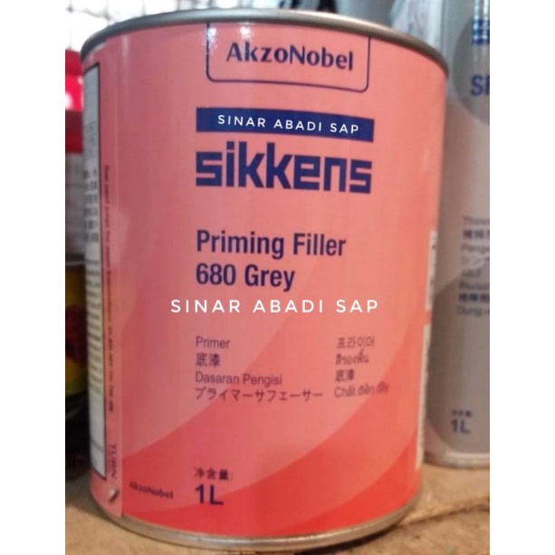 Sikkens Priming Filler 680 / Epoxy Sikkens / Epoxi Sikkens - 1 Liter