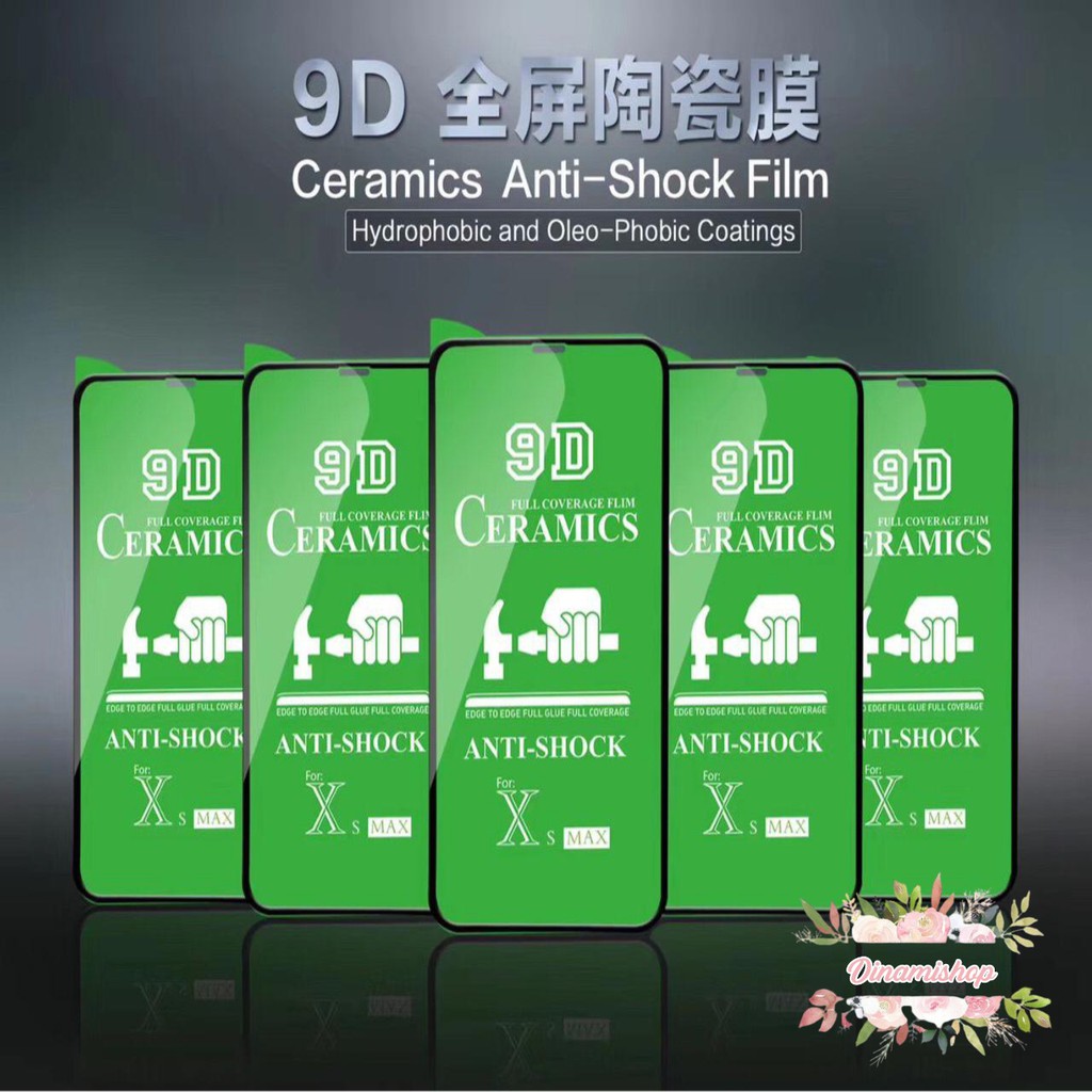 Jual TEMPERED GLASS CERAMIC ANTISHOCK IPHONE 5 6 7 8 6+ 7+ 8+ X X   R XS