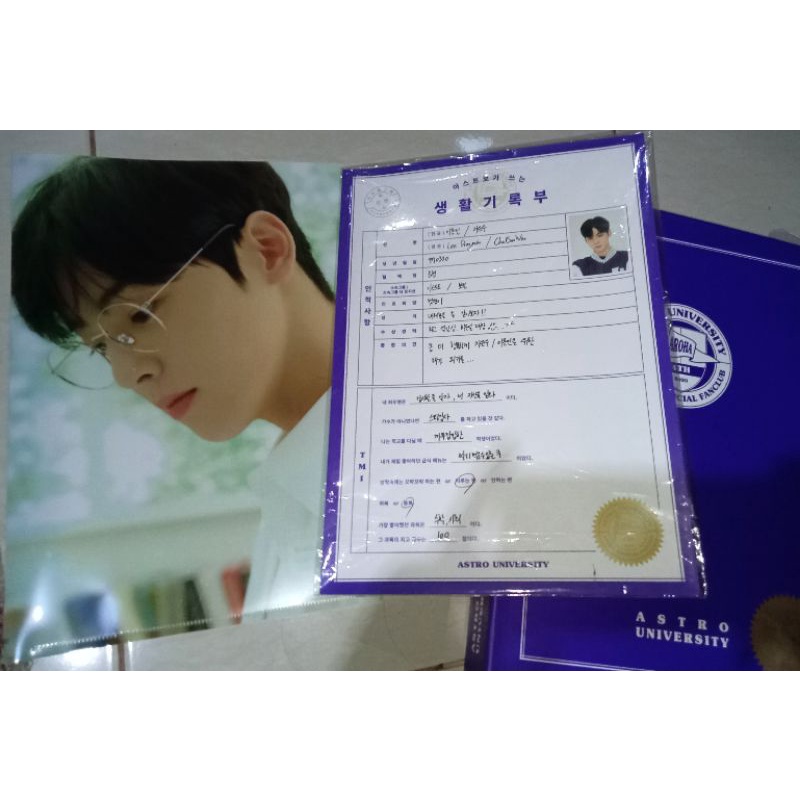 Astro 4th official fanclub Cha eun woo set