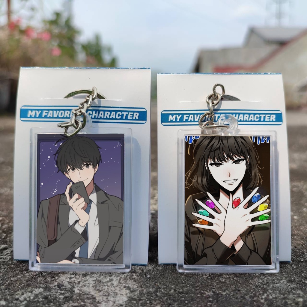 GANTUNGAN KUNCI KIM DOKJA MANHWA - Omniscient Reader's Viewpoint Webtoon Keychain