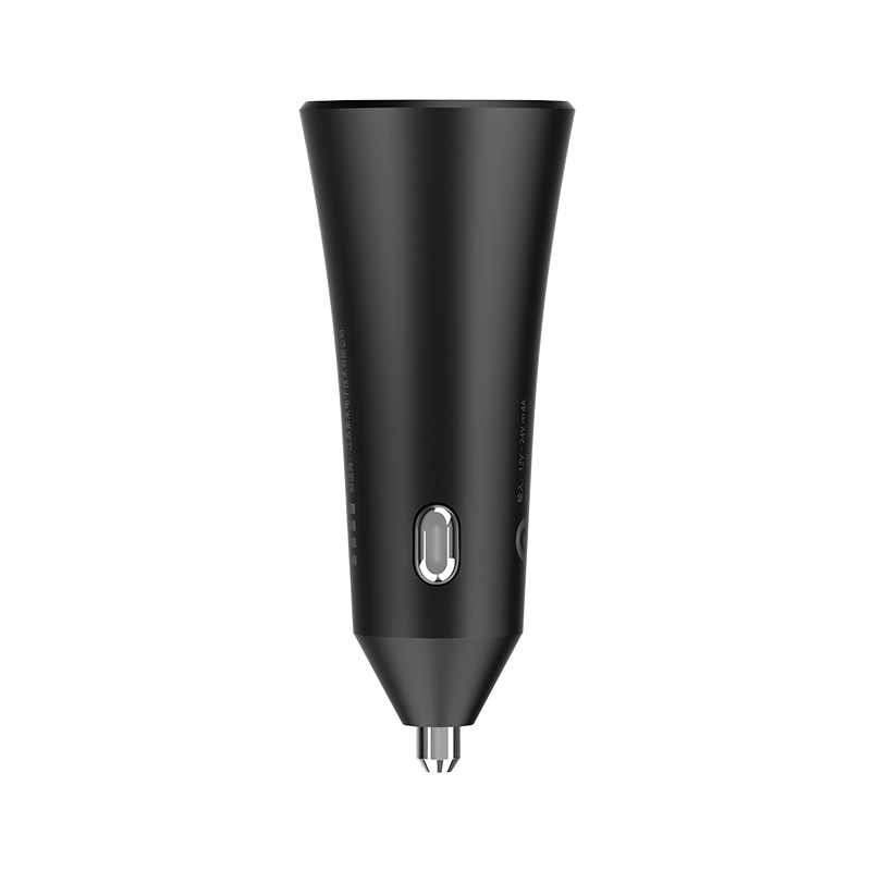 Xiaomi Mi Car Charger Mobil Fast Charger Version 2 Port 37W - CC06ZM - Black