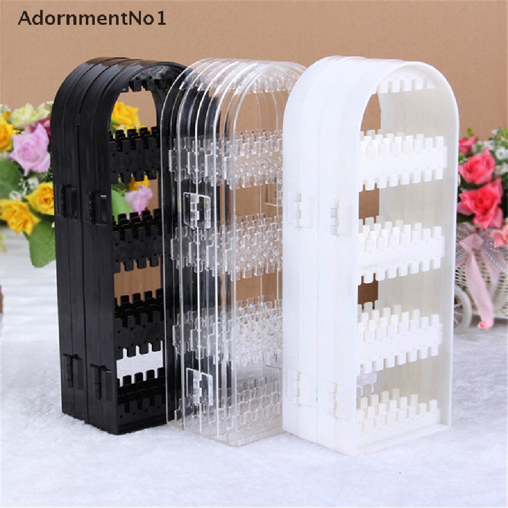 [AdornmentNo1] Clear Earrings Ear Studs Necklace Jewelry Display Rack Stand Organizer Holder [new]
