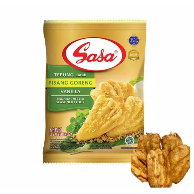 

SASA TEPUNG PISANG GORENG VANILA