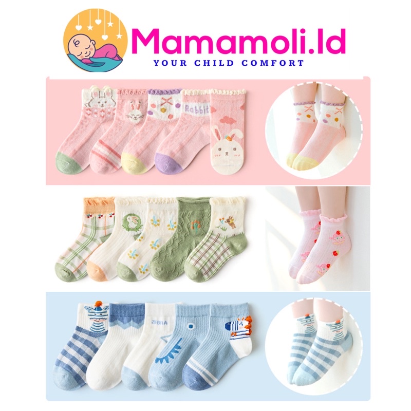 Kaos Kaki Anak Anak / Kaos Kaki Anak Perempuan / Kaos Kaki Anak Laki Laki / Kaos Kaki Untuk Pakai Sepatu Anak / Sandal Anak