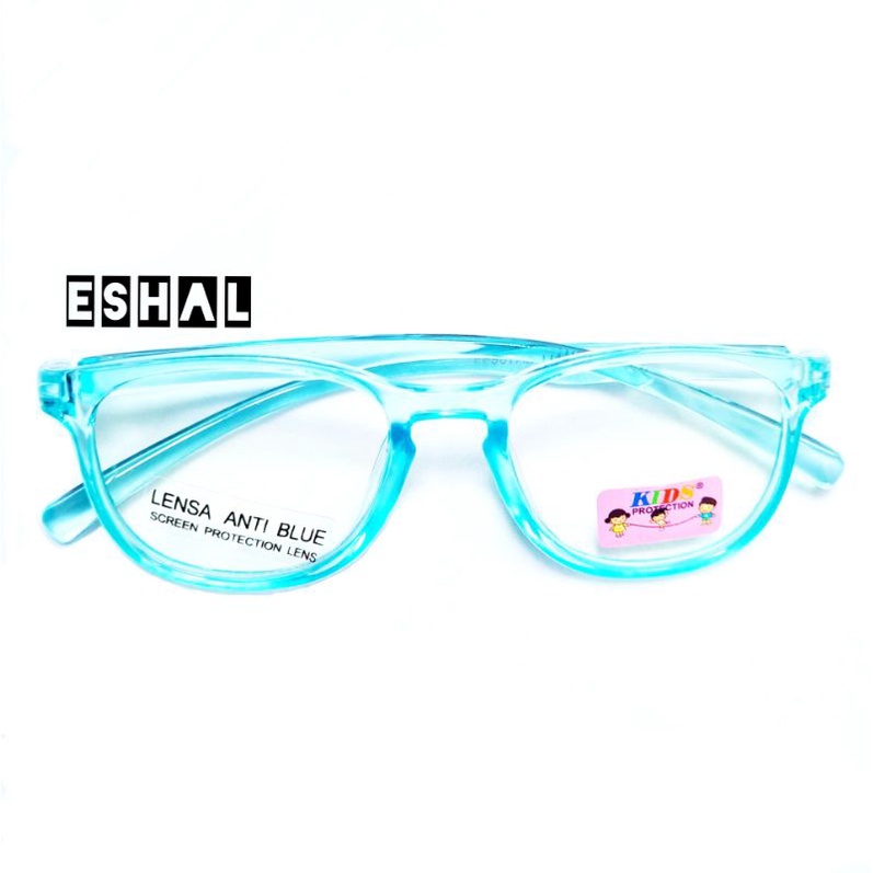 KACAMATA ANAK ANTI RADIASI (BLUERAY) CEWE COWO-Biru