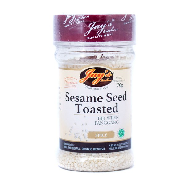 

JAY'S Kitchen Sesame Seed Toasted 70gr - Biji Wijen Panggang JAY'S Kitchen