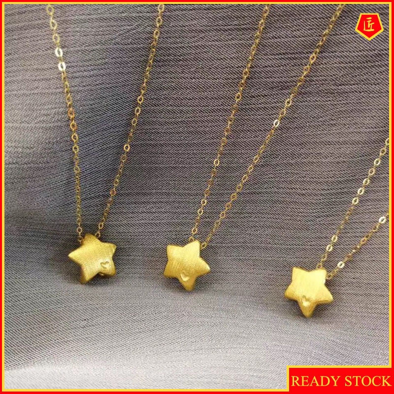 [Ready Stock]Fashion Gold Plated XINGX Pendant Cute Necklace