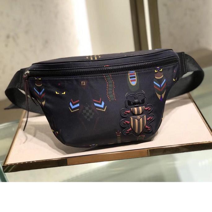 Laris Tas Fendi Bum Bag Nylon Monster Limited Edition STOK TERBATAS