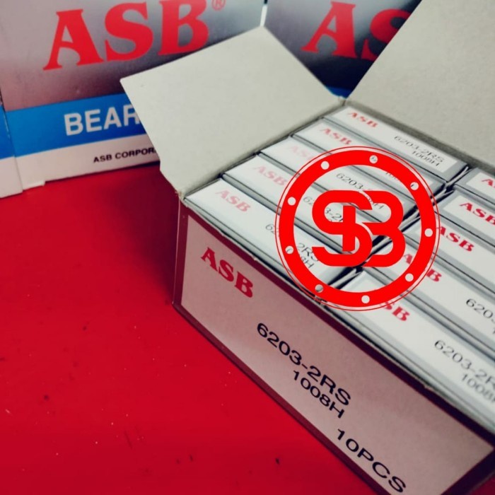 Bearing / Laker / Laher 6203 2RS ASB