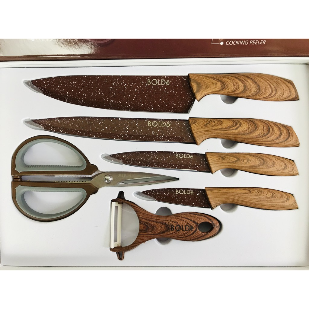 Bolde Pisau Set 6 Pcs Super Knives Marbella