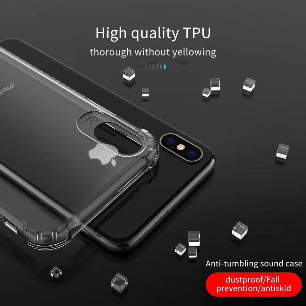 Casing iPhone 12 Pro Max TPU untuk iPhone 7 / 8 Plus / XS / XR / Max / 11Pro Max case iPhone 12mini