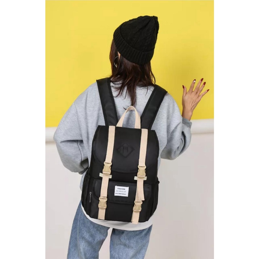 Tas Sekolah Korean Style Tas Ransel Wanita Backpack Fashion Terbaru 2023 Tas