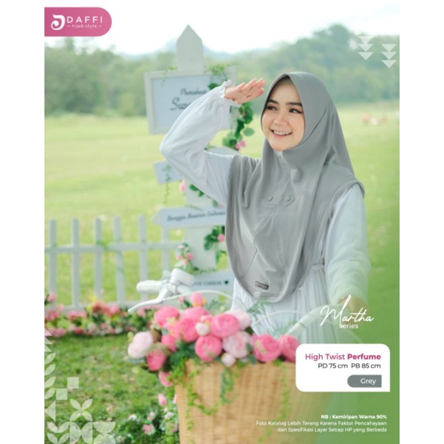 Jilbab Instan Martha By Daffi