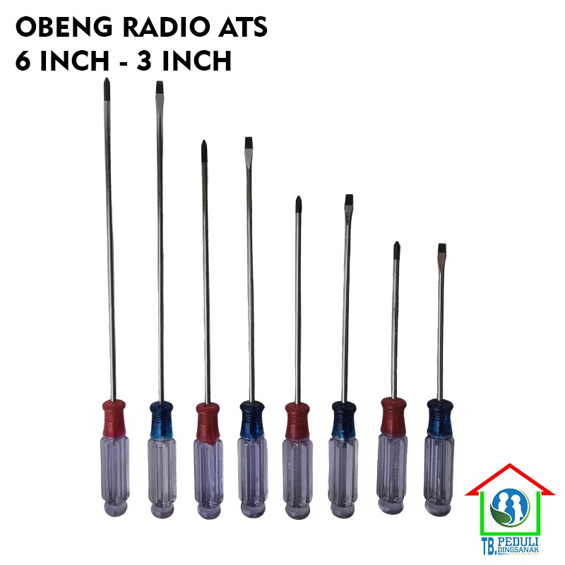 obeng radio (+/-) obeng setting ATS