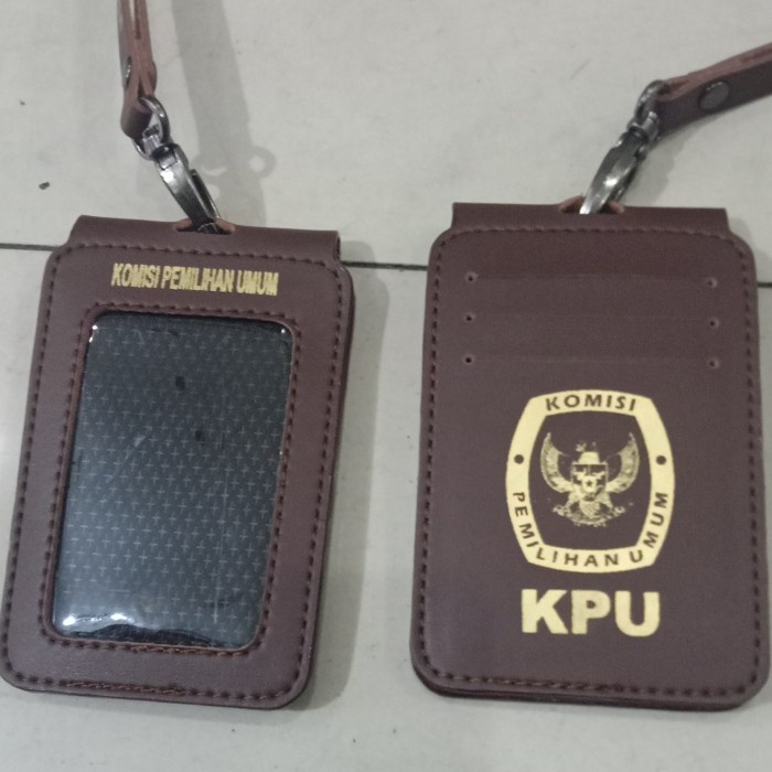 

KALUNG TALI ID CARD NAME TAGE LOGO,TULISAN KOMISI PEMILIHAN UMUM,KPU