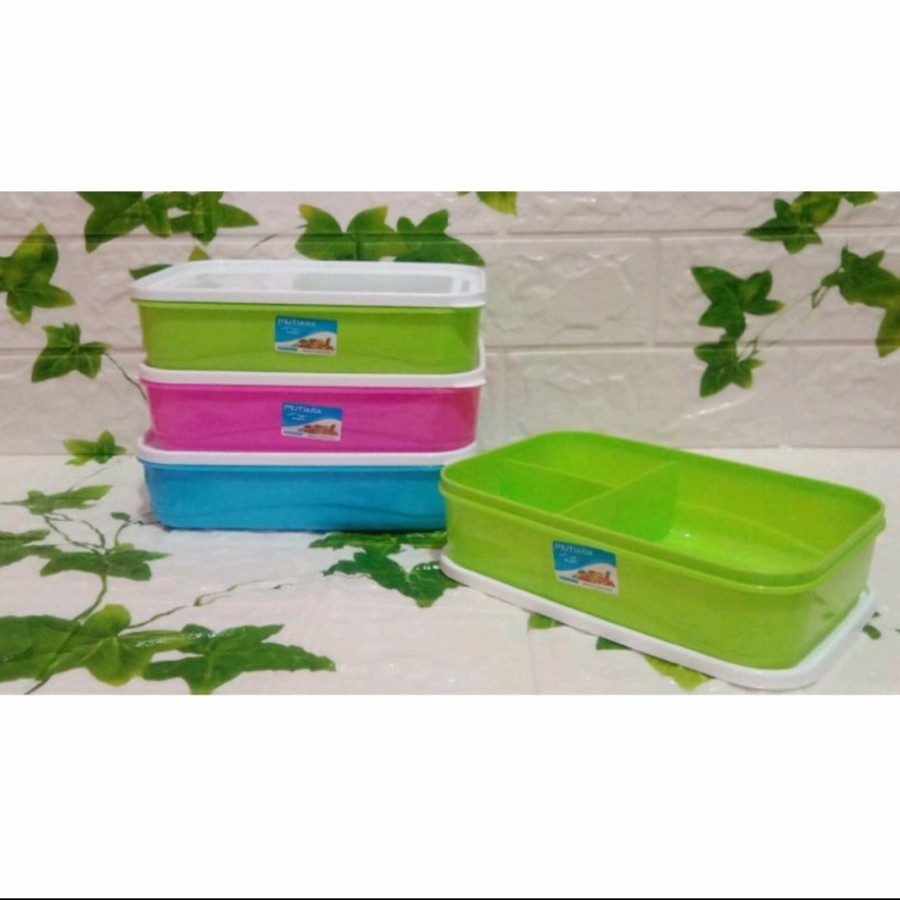 Lunch Box Mutiara 900mL - Tempat Makan Anak - Kotak Makan Bekal - Catering Box - Ompreng  Souvenir Ulang Tahun