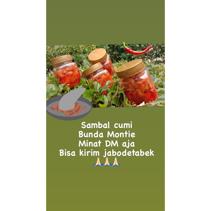 

Sambal Cumi Bunda Montie