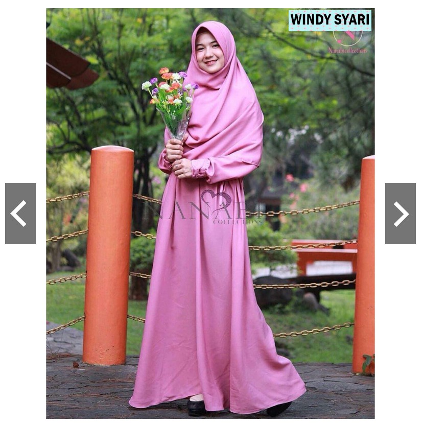 WINDY SYARI - SYARI GAMIS WANITA HAVANA BAJU MUSLIM TERPOPULER