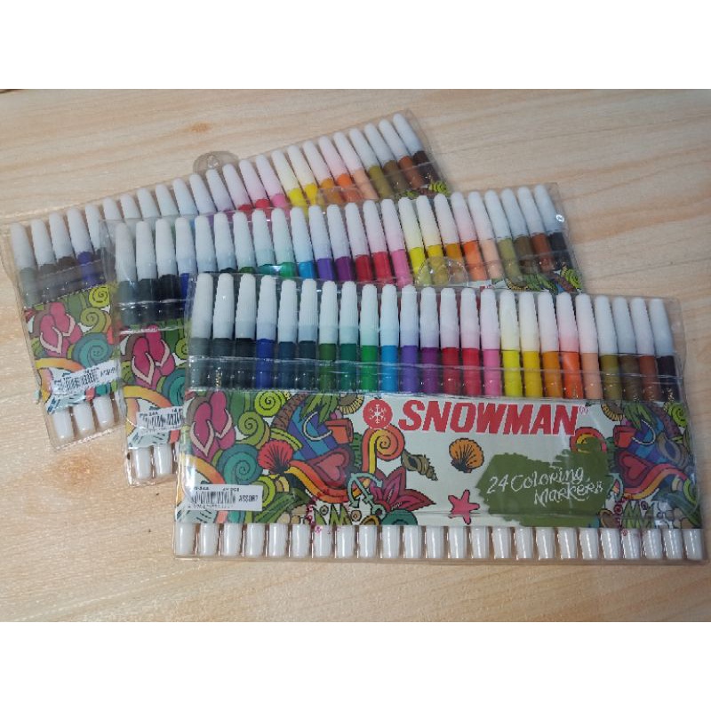 

Spidol Kecil Snowman 24 Warna (PW-24A)