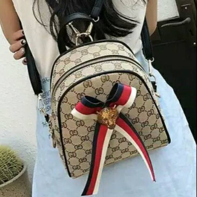 Ransel gucci import tas batam import