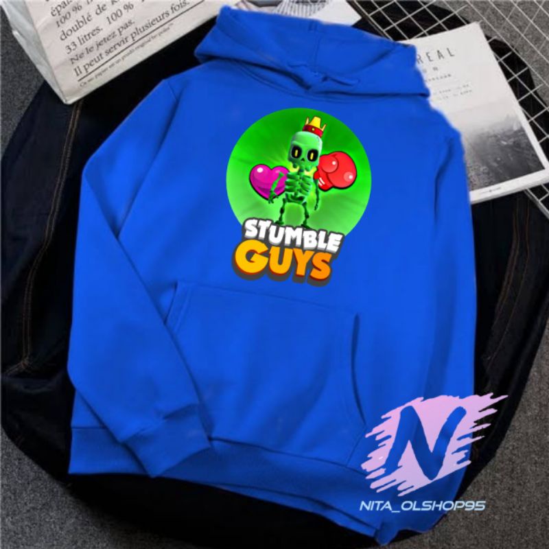 Hoodie anak stumble guys karakter spesial