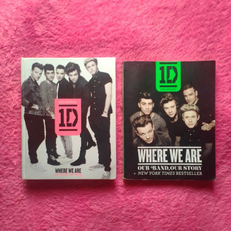 ONE DIRECTION 1D - WHERE WE ARE OFFICIAL BOOK [PRELOVED] CD ALBUM HARRY STYLES ZAYN MALIK LIAM PAYNE
