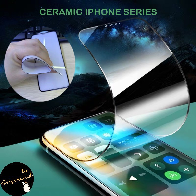 Tempered Glass CERAMIC iPHONE 6 / 6 PLUS , 7 / 7PLUS , 8 / 8 PLUS , X