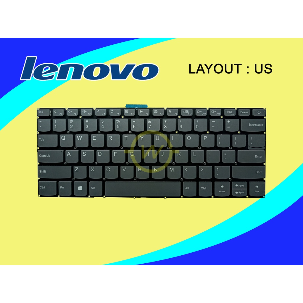 Keyboard Laptop Lenovo Ideapad 130-14 130-14AST S145 S145-14api Series