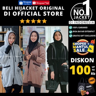 ✅BEST SELLER✅ Hijacket YUKATA Original Jacket Hijaber Jaket Wanita Muslimah Azmi Hijab Hijaket