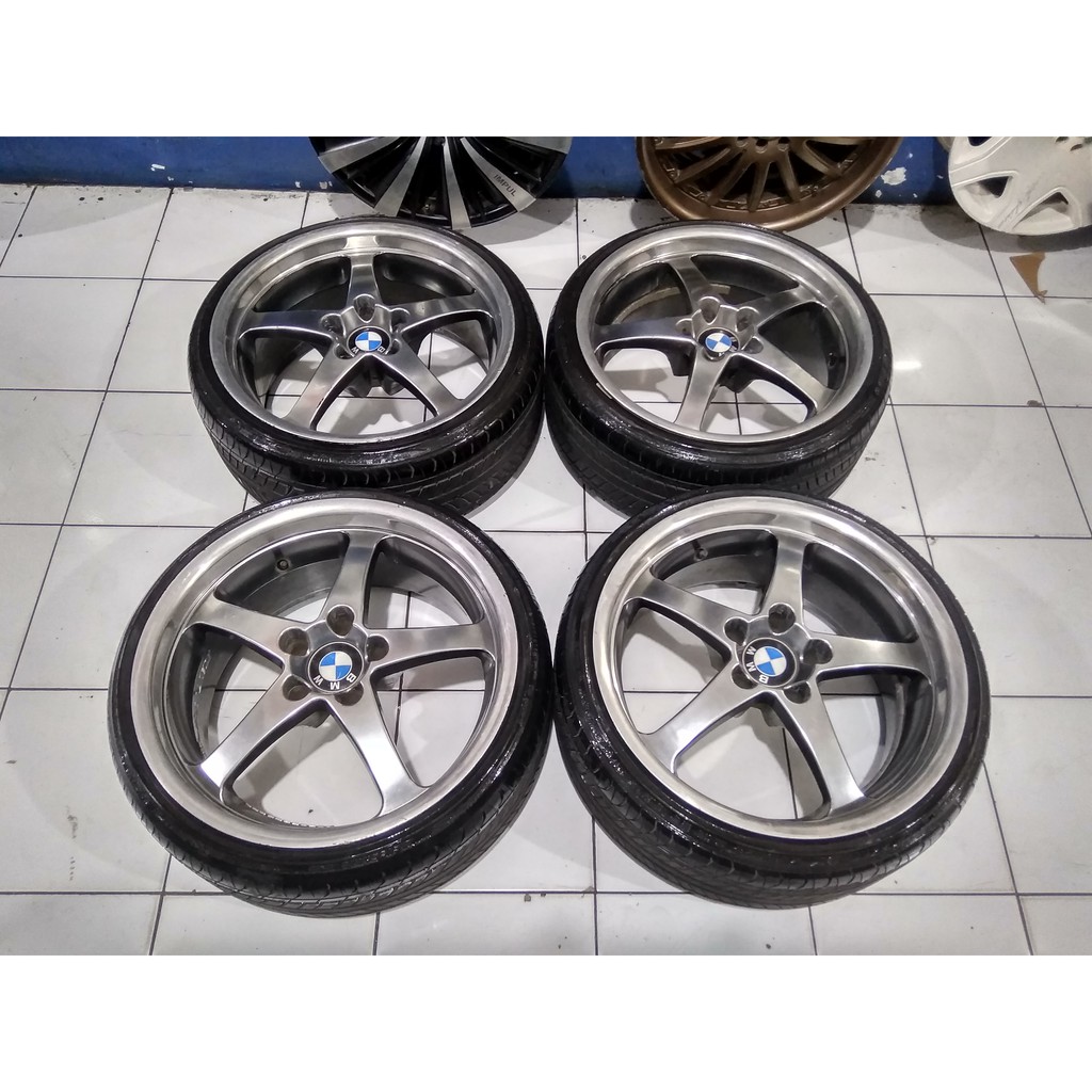 Tersedia Velg Racing untuk bmw ring 18x8 plus ban falken 215 35 seken