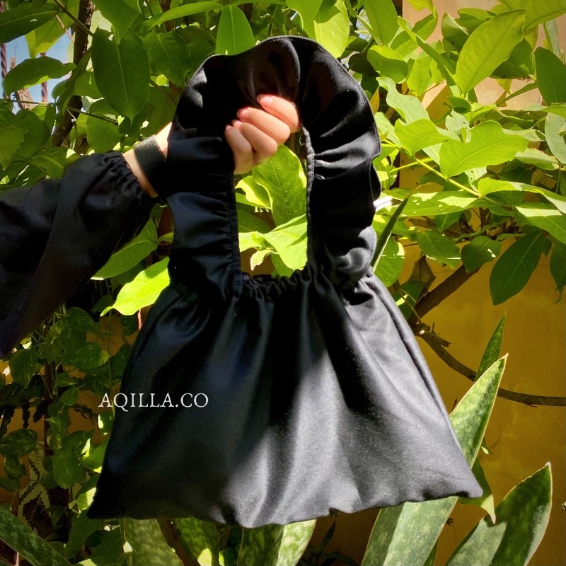 ( BISA COD ) READYYY!! TOTEBAG RUFFLE / TAS KEKINIAN / LOCAL BAG / SHOULDER BAG / TAS SCRUNCHIE