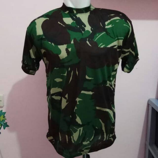 Kaos Malvinas Tebal/Kaos Loreng Tebal/Baju Malvinas Loreng Tni