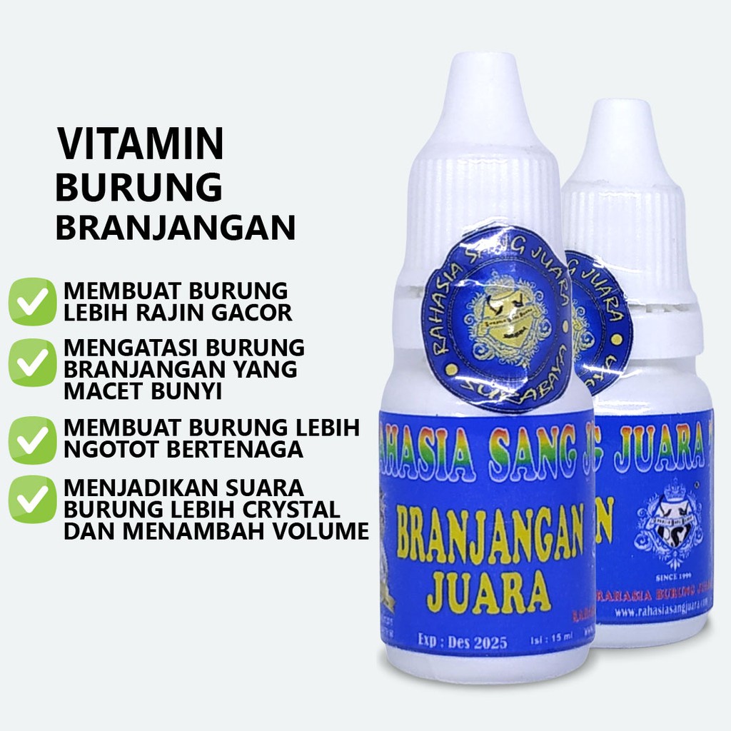 VITAMIN BRANJANGAN GACOR NGOTOT BERTENAGA