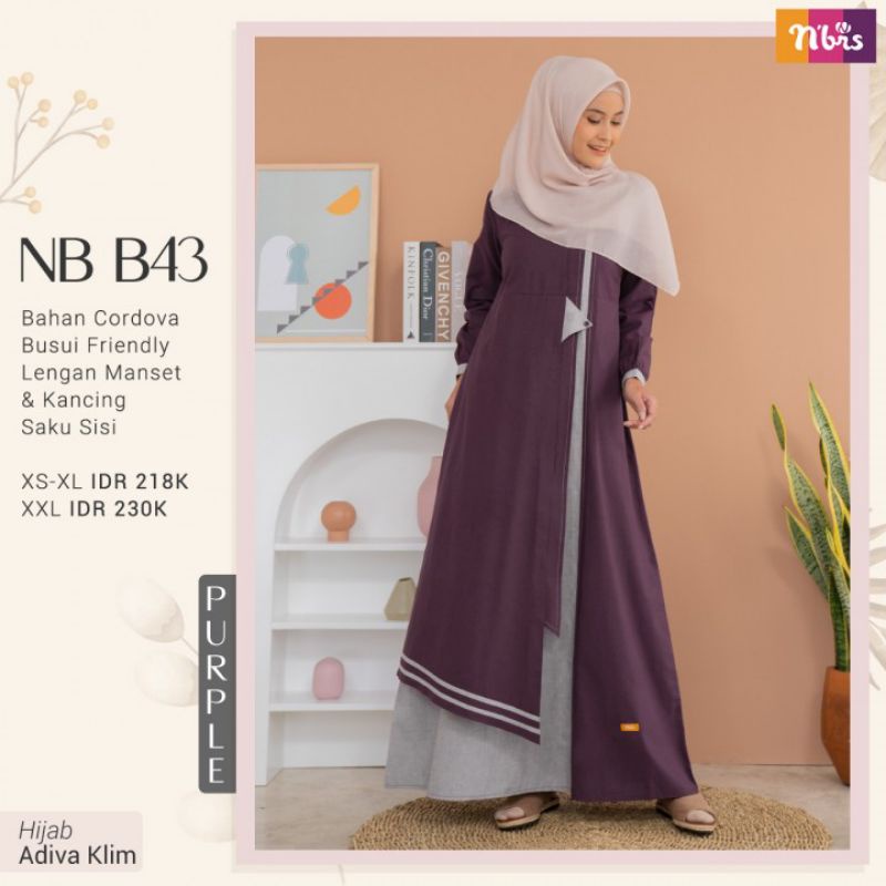 GAMIS NIBRAS NB B43 CANTIK