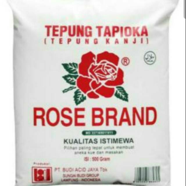 

Tepung Kanji Rose Brand 500gr