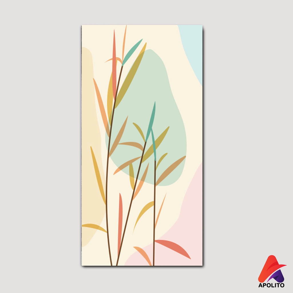 HIASAN DINDING DAUN BAMBU (15X30) WALL DECOR PAJANGAN DINDING DEKORASI DINDING