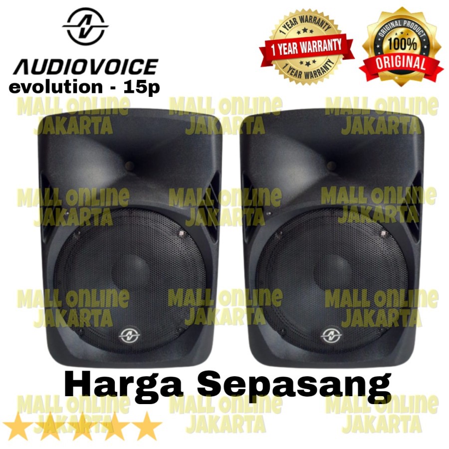 Speaker pasif 15 inch audiovoice evolution 15p pasiv audio voice