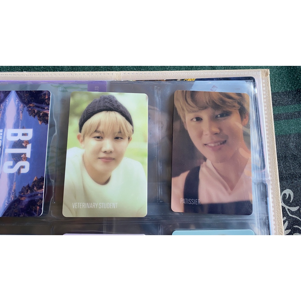 PC PHOTOCARD BTS WORLD LIMITED JIMIN J-HOPE