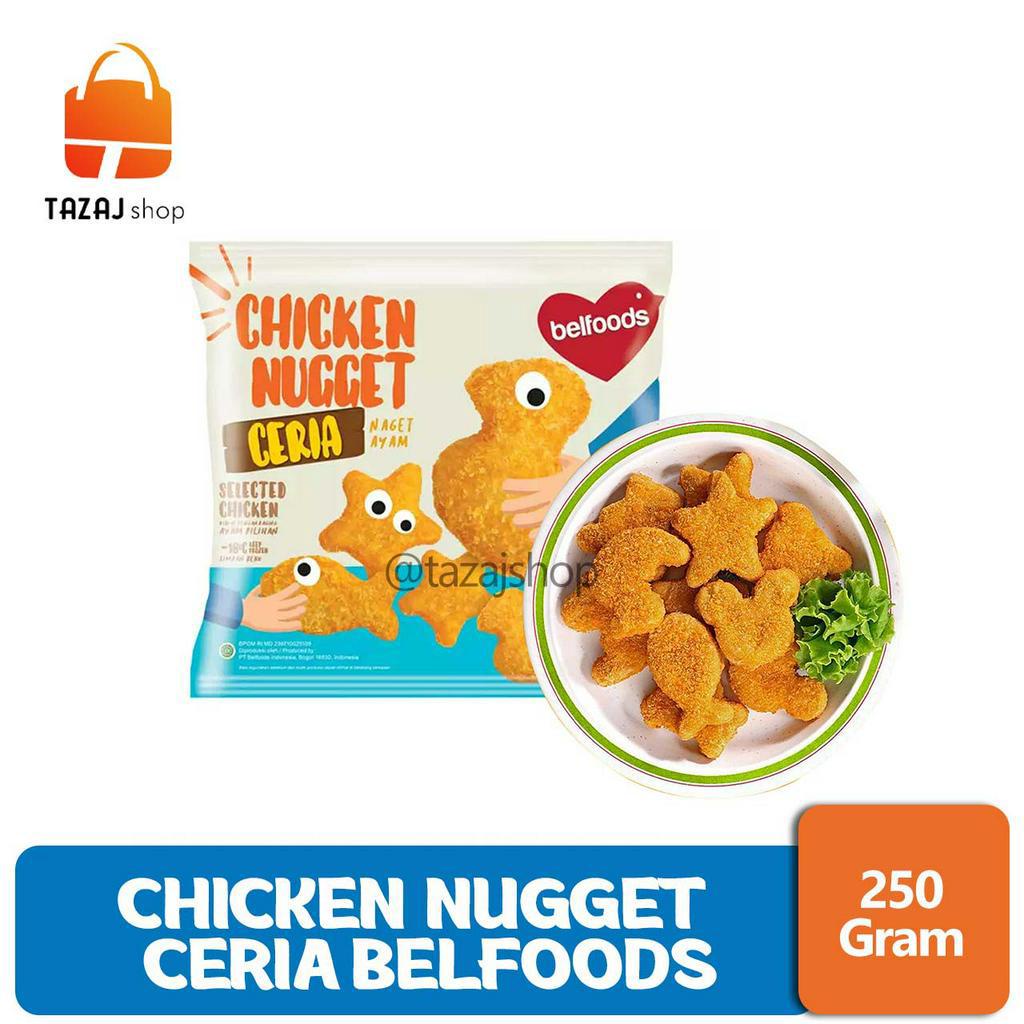 

Chicken Nugget Ceria 250 Gram - Belfoods
