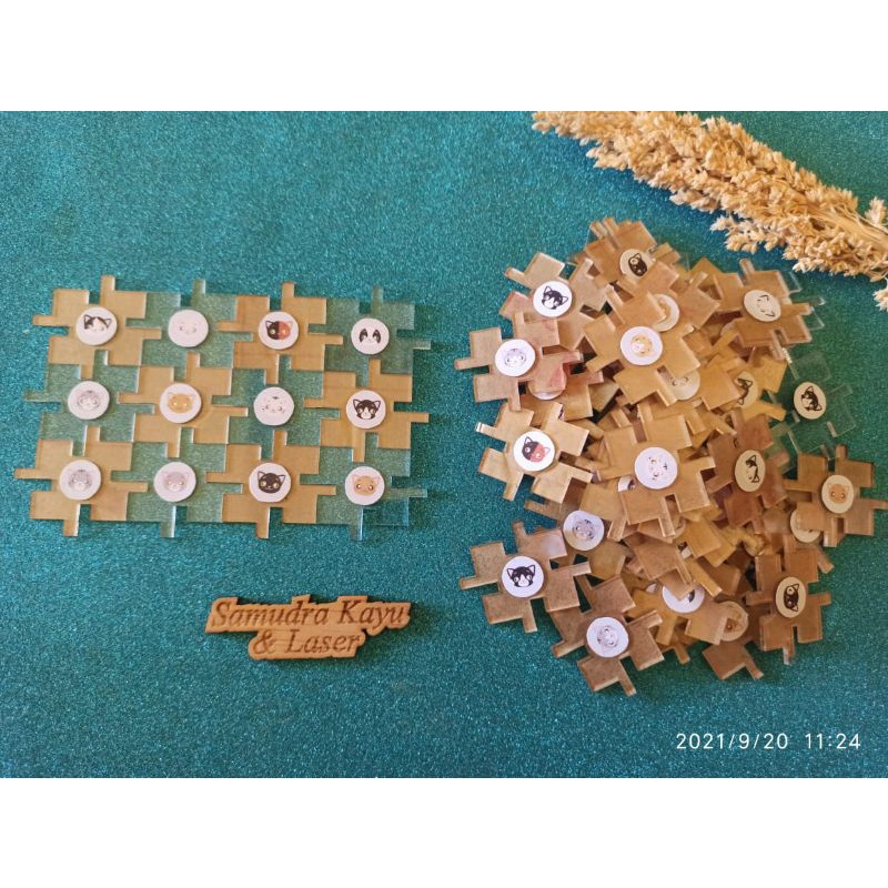 PUZZEL MAINAN EDUKASI (Akrilik)